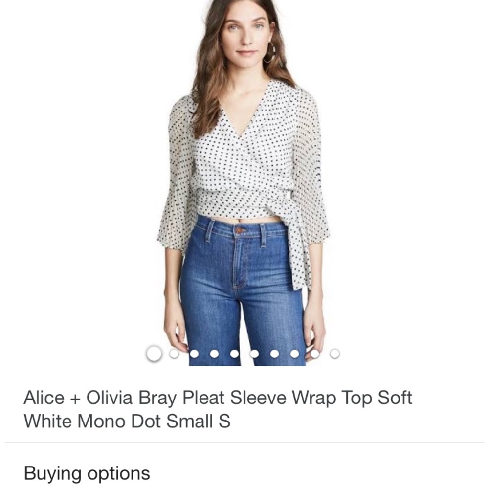 Alice & Olivia blouse L